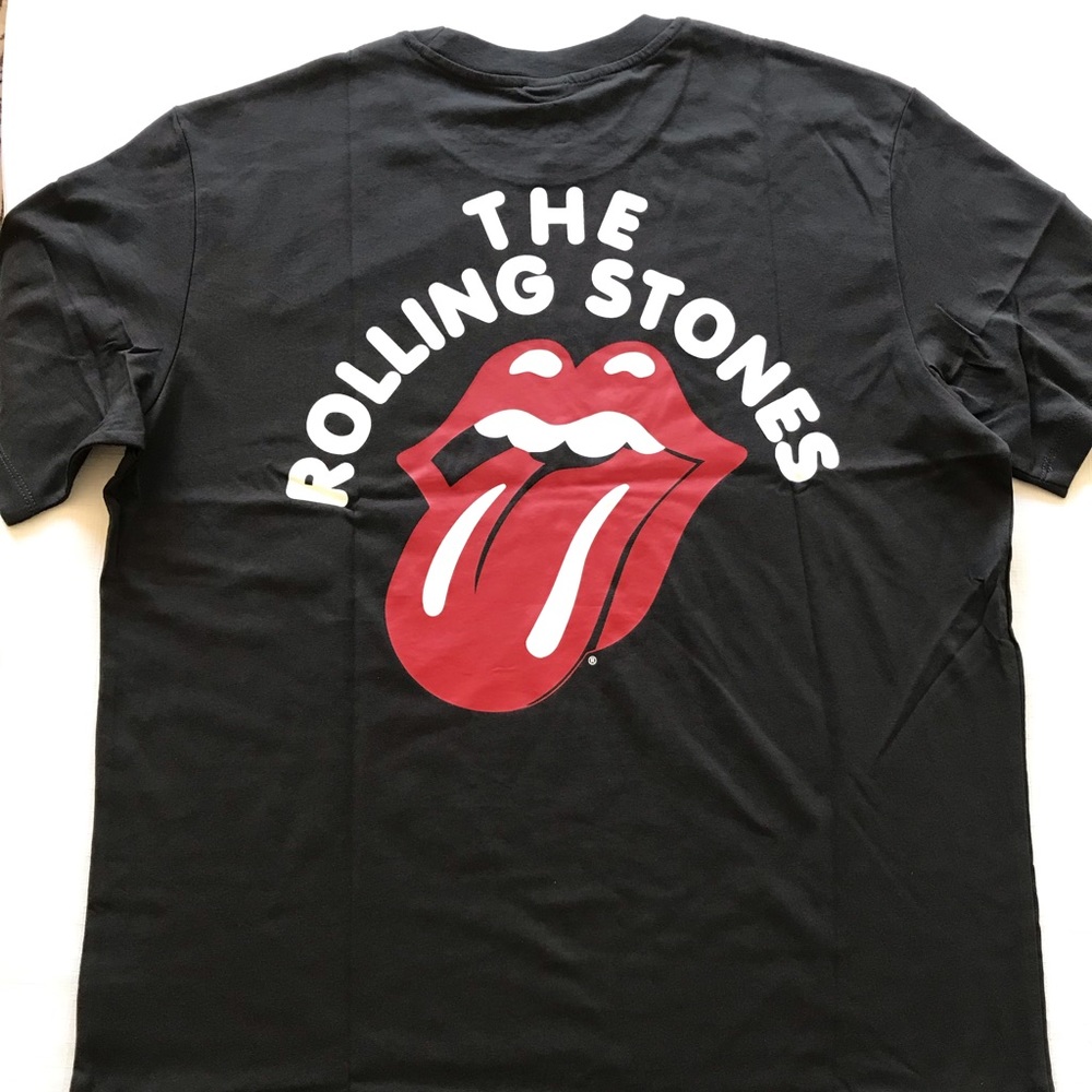 Rolling Stones H&M 2-sided T-shirt LARGE NWT